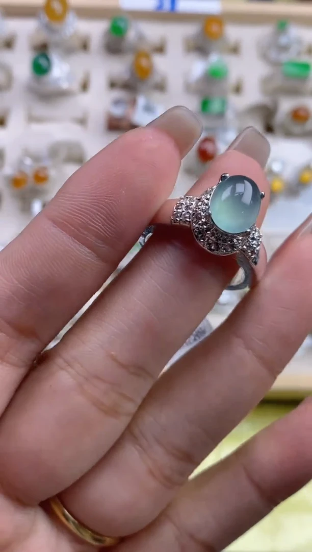 翡翠散珠天然翡翠裸石蛋面27