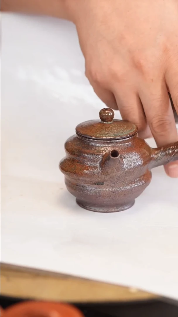 茶壶紫砂原矿手工制作