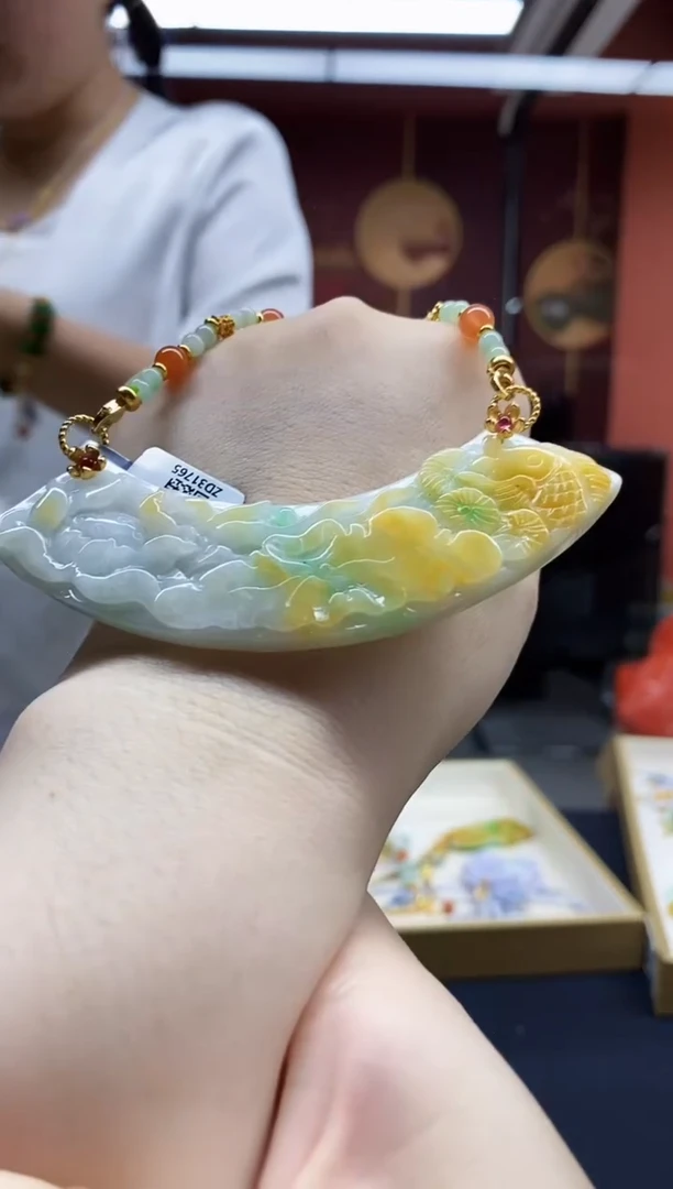 颈饰未镶嵌翡翠翡翠吊坠