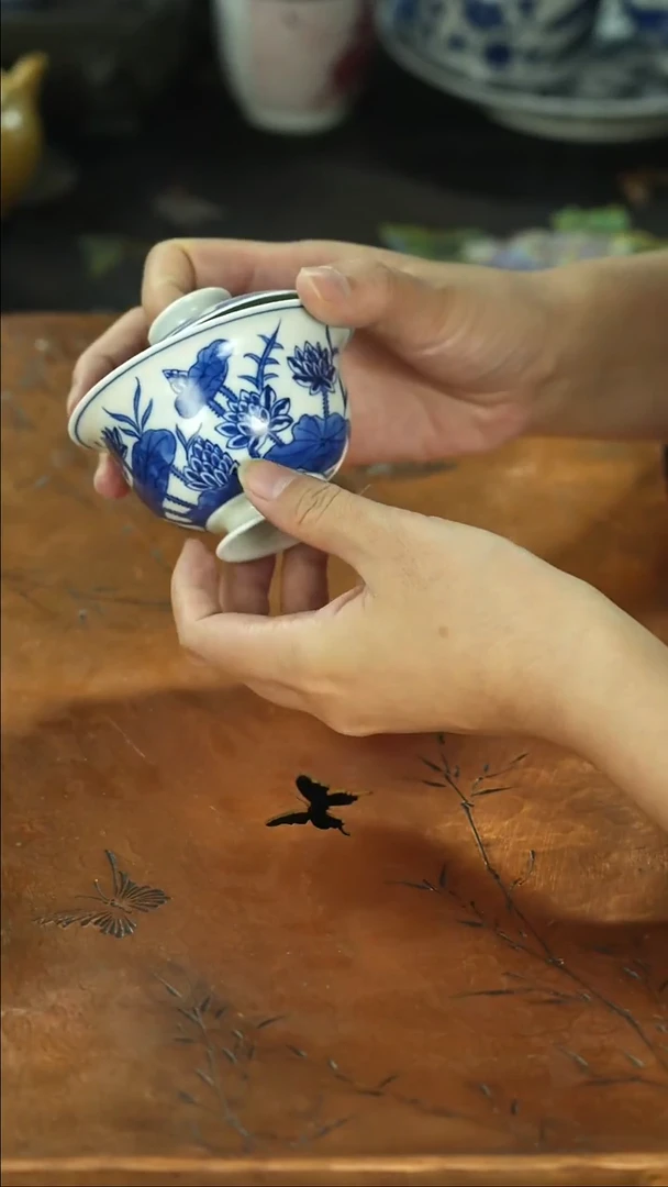 炸茶具 天冷了 围炉煮茶中~~