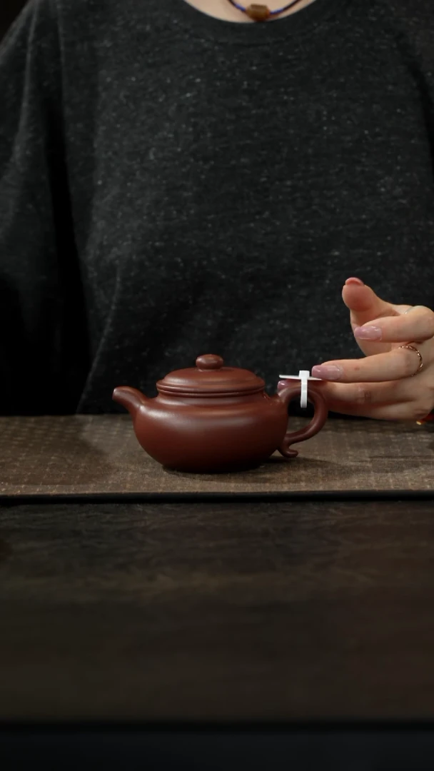 茶壶紫砂清水泥仿古壶200cc