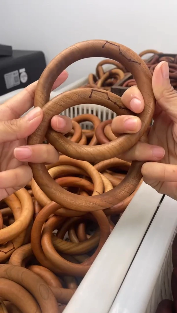 木桃木75乾坤圈六七星微暇福利款随机发