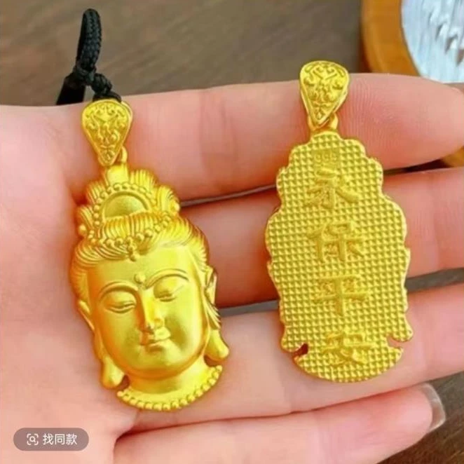 合金吊坠 精品观音头吊坠