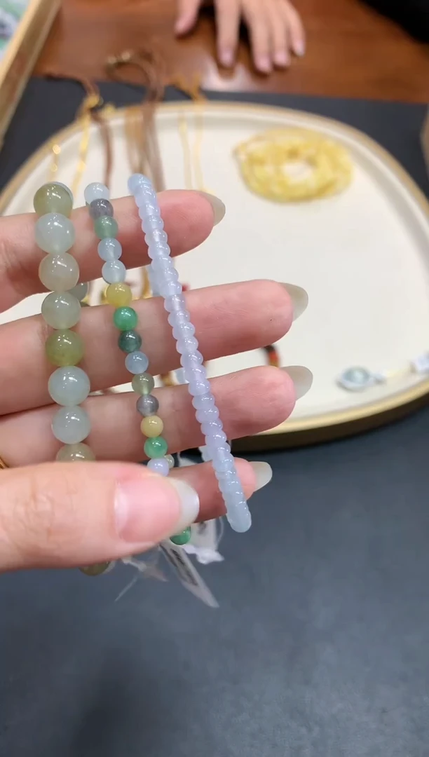 【闪购商品】翡翠手链未镶嵌Q382|2500
