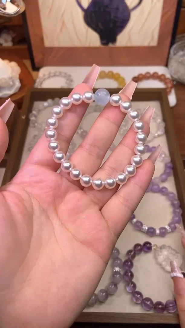 【闪购商品】水晶手链未镶嵌贝珠