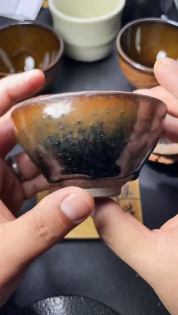 茶盏167叶紫建盏