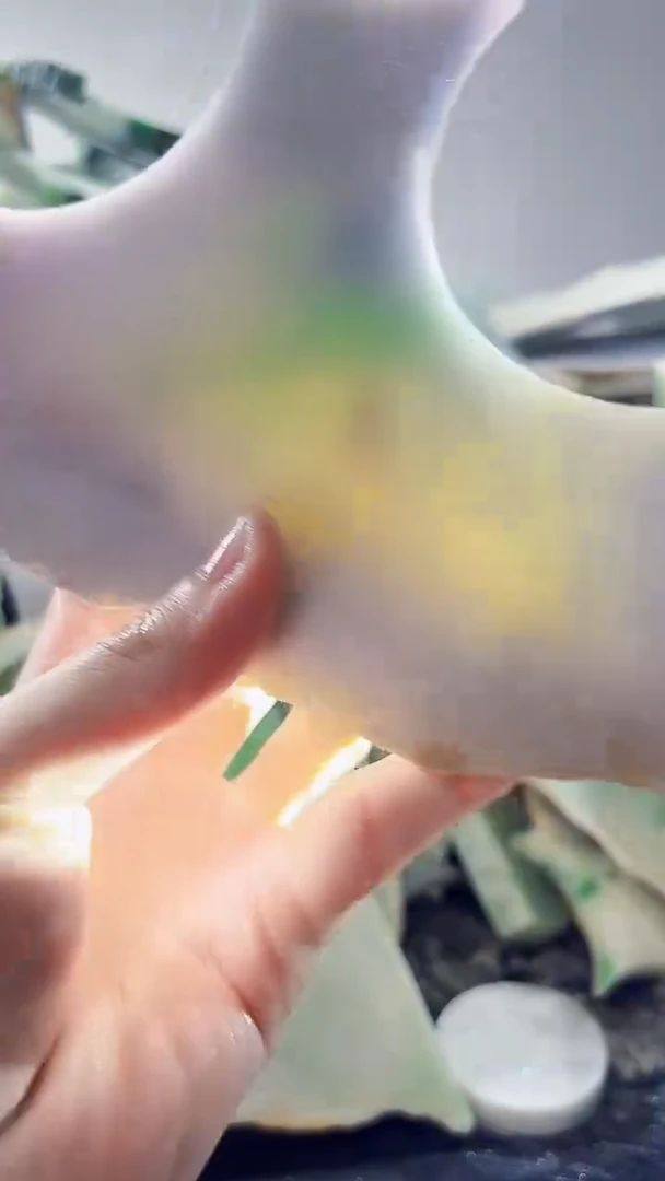 裸石翡翠缅甸翡翠A货文634