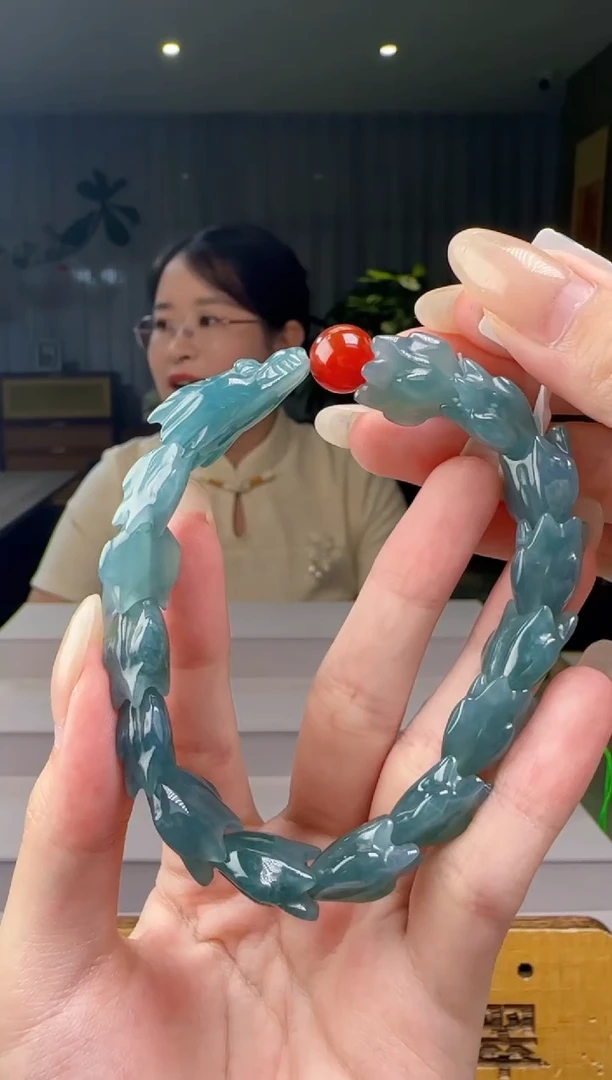 未镶嵌手串翡翠多样性发其一CC@@960Q3J13010