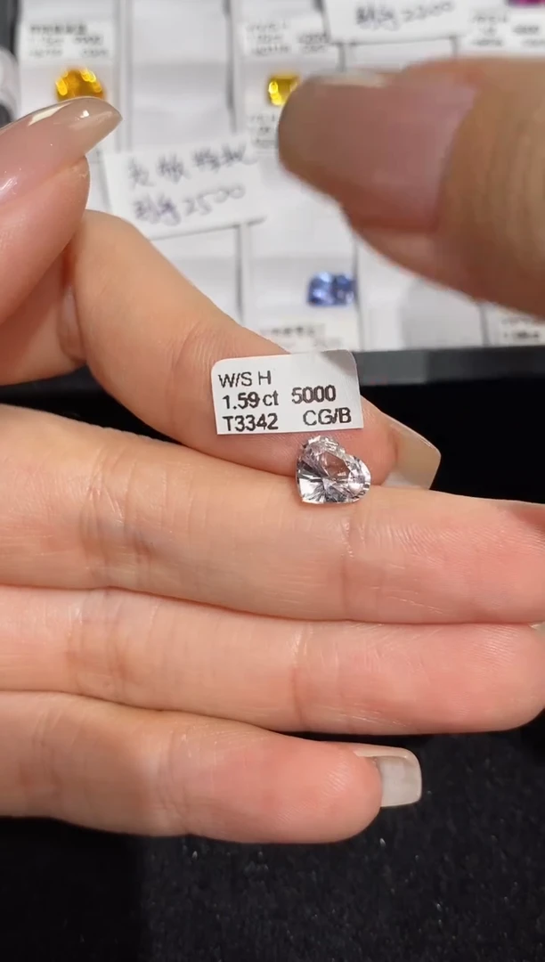 【闪购商品】彩色蓝宝石裸石未镶嵌1.59ct T3342 CG/B