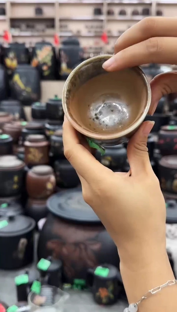 罐瑕疵无礼盒 014  柴烧杯