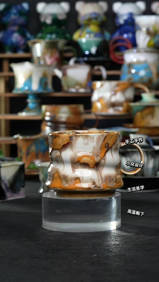 设计师款景德镇森涩手创陶瓷（食品级）218