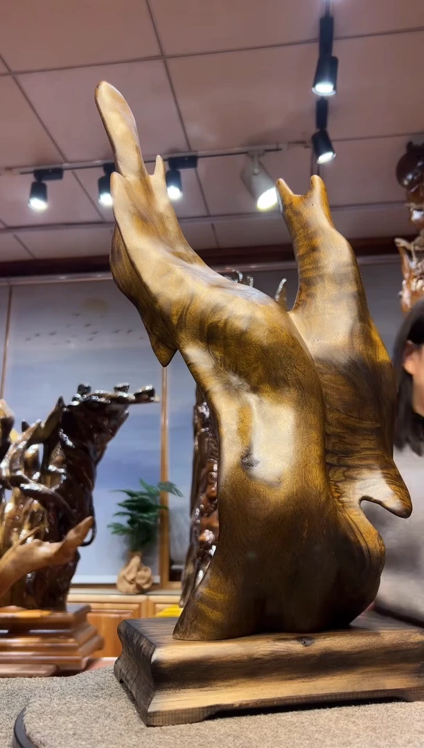 【闪购商品】金丝楠金丝楠小叶桢楠乌木摆件