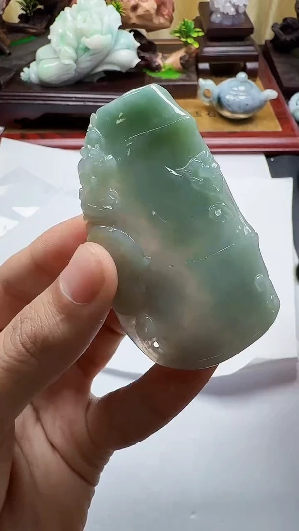 吊坠(不含链)未镶嵌翡翠1