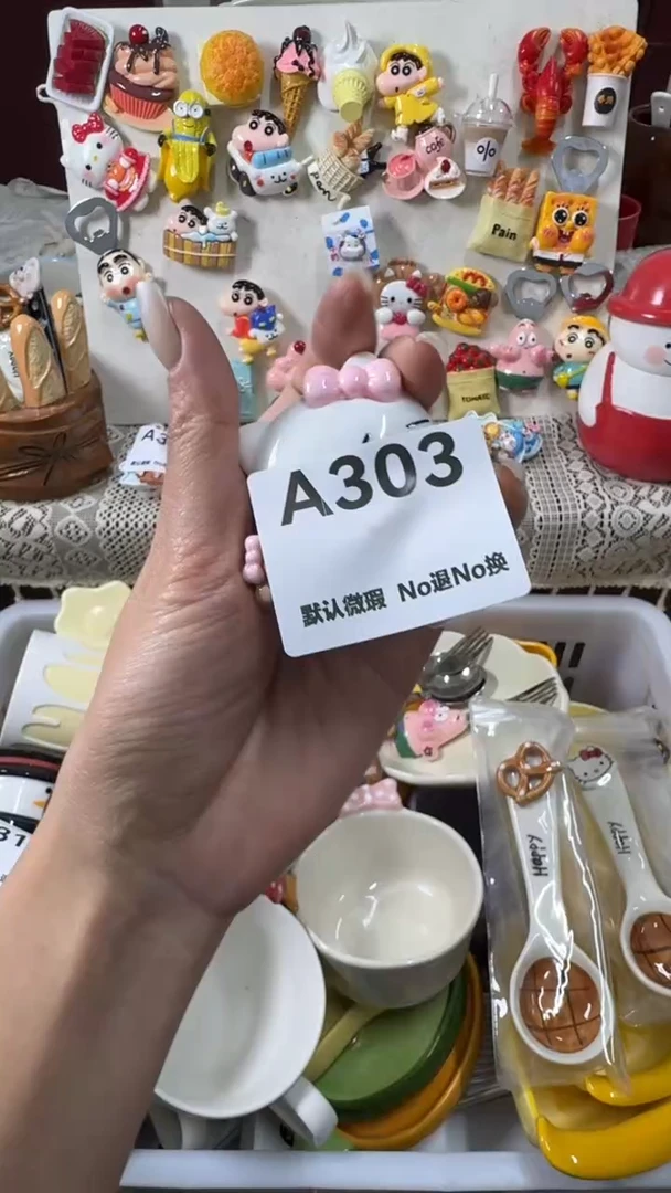 摆件陶喵****喵默认微瑕！完美主义者慎拍！满20包邮