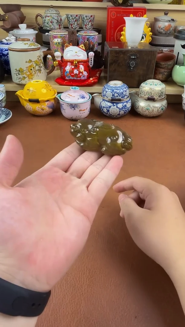 陶瓷茶具摆件旅行套组