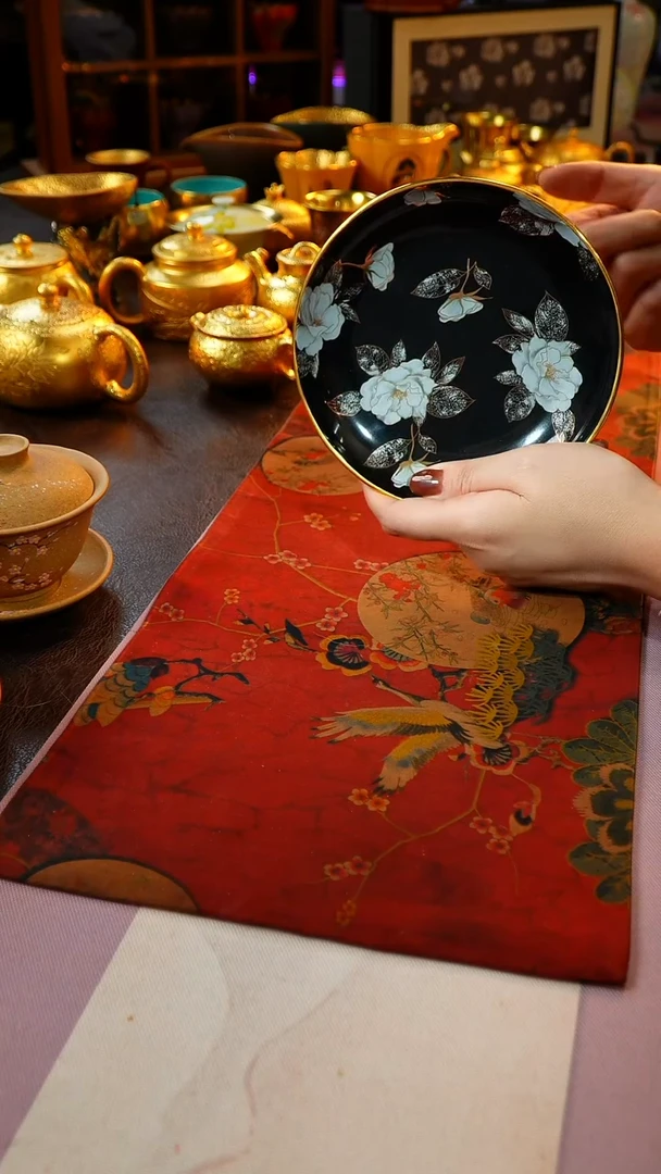 茶杯紫砂【宜景窑系列】壶承