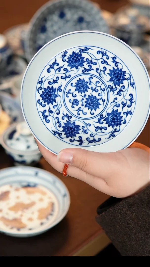 其他陶瓷缠枝连小壶承