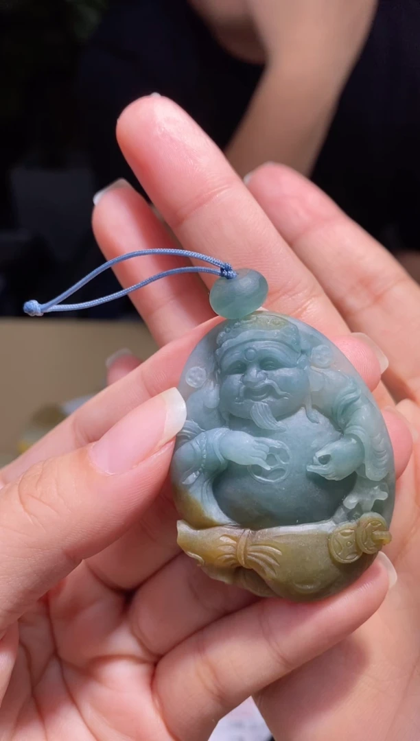 定制翡翠未镶嵌余****F财神