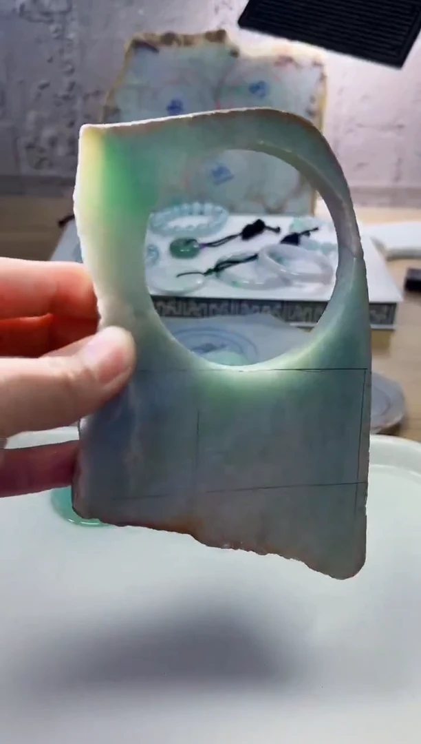 裸石翡翠天然翡翠A货玉 南 843