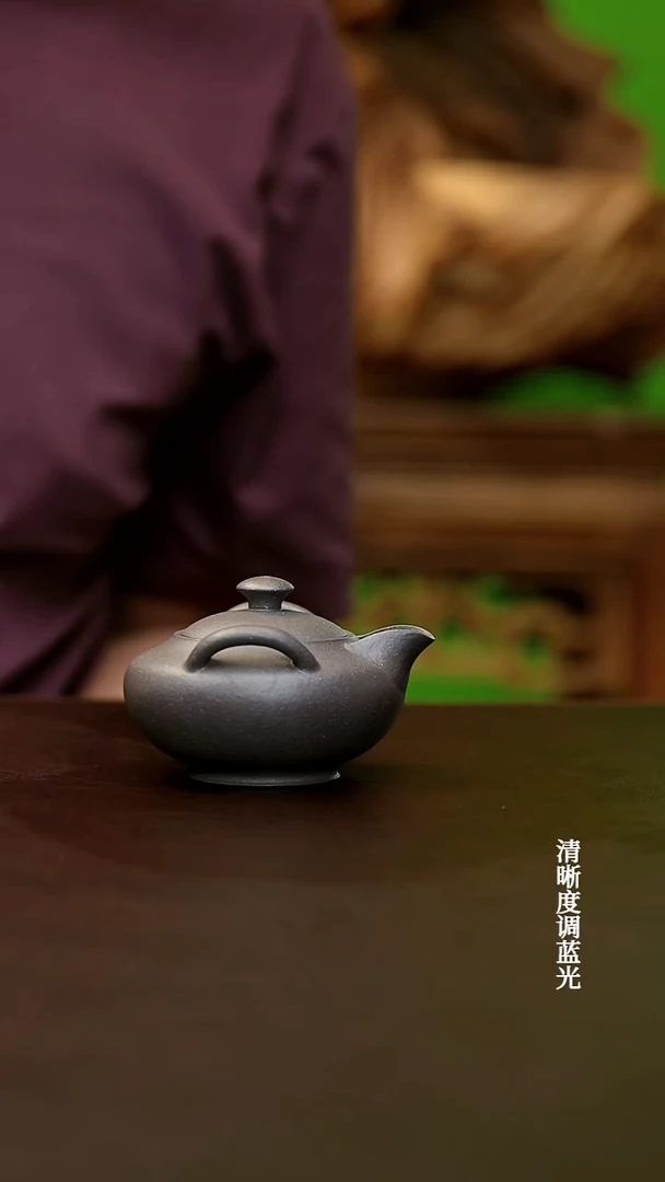 茶壶紫砂宜兴原矿半手工紫砂壶120CC