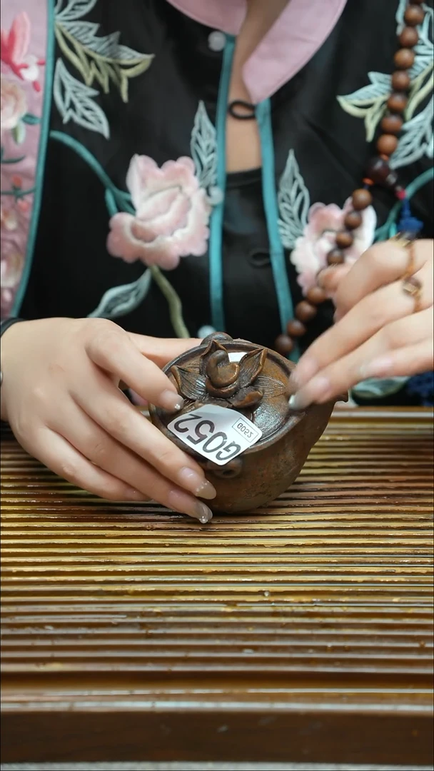 万古烧粗陶手工茶具