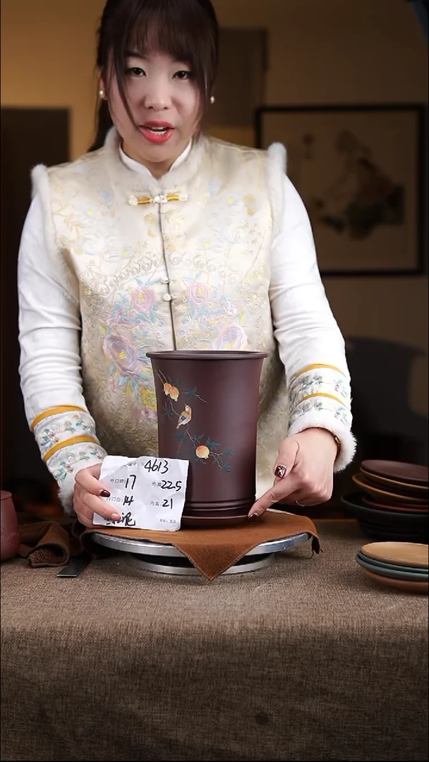 【闪购商品】紫砂花盆紫砂花盆4613+z