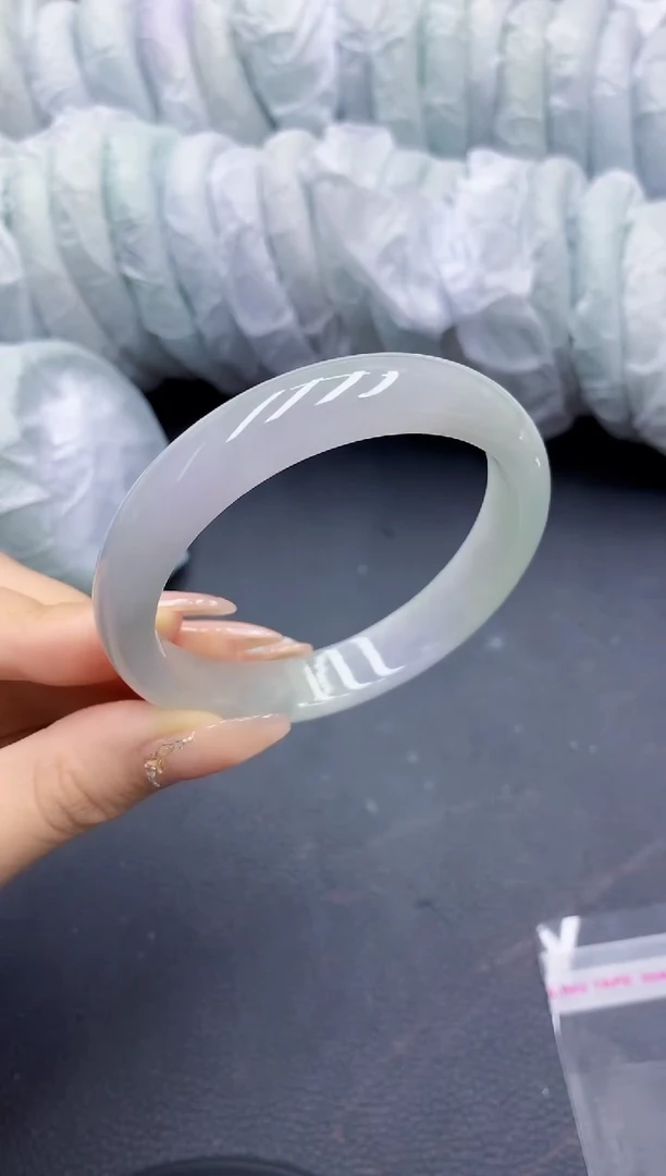 高冰透美人手镯 所见即所得10