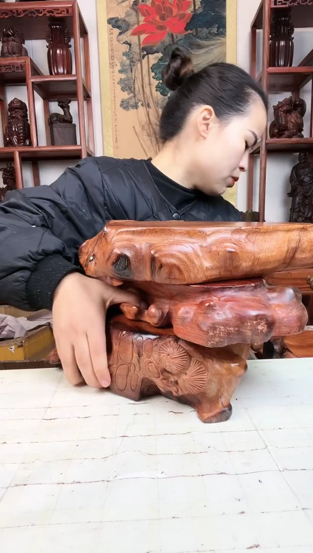 【闪购商品】木臻宝工艺随行底座