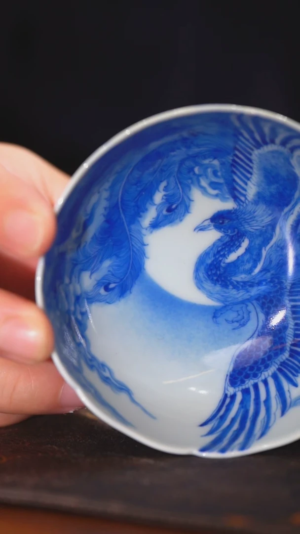 【含月阁】花口凤普洱杯