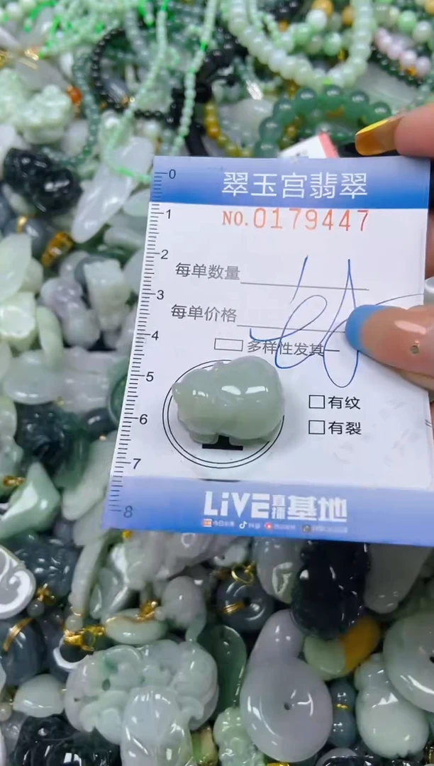 翡翠未镶嵌颈饰闪购0179447