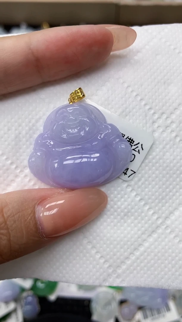 颈饰18K金镶嵌翡翠11111111111