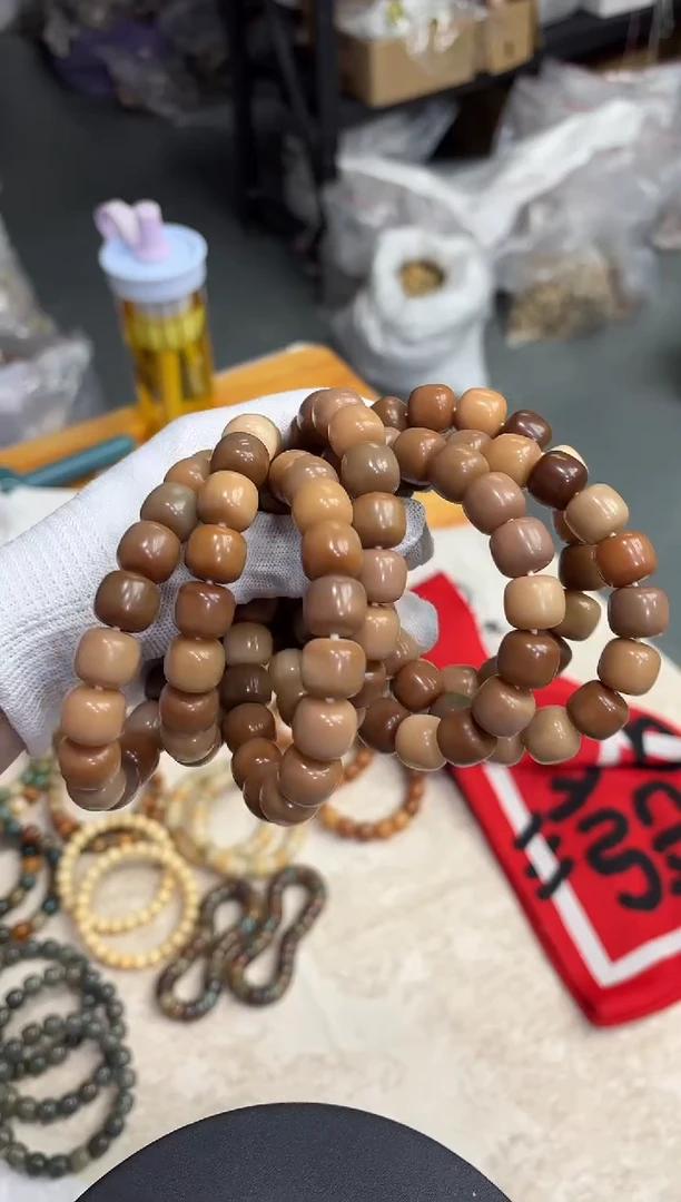 菩提根/象牙果手串14干磨（712）送袋子