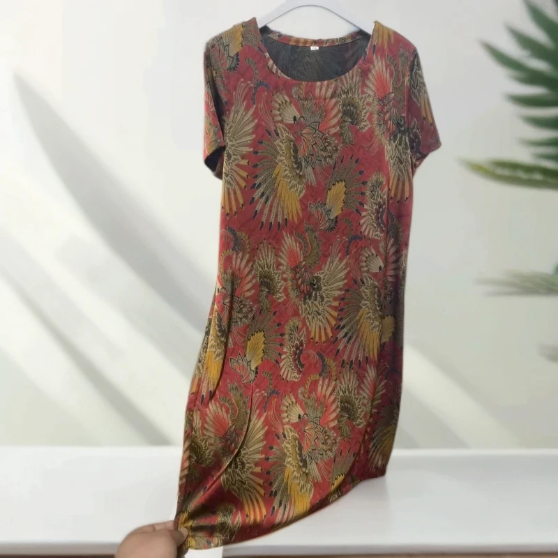 9968-妈妈装夏季休闲时尚舒适减龄气质套装【G】