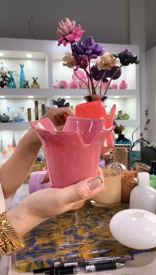 爱****?慕忆家手作琉璃花瓶