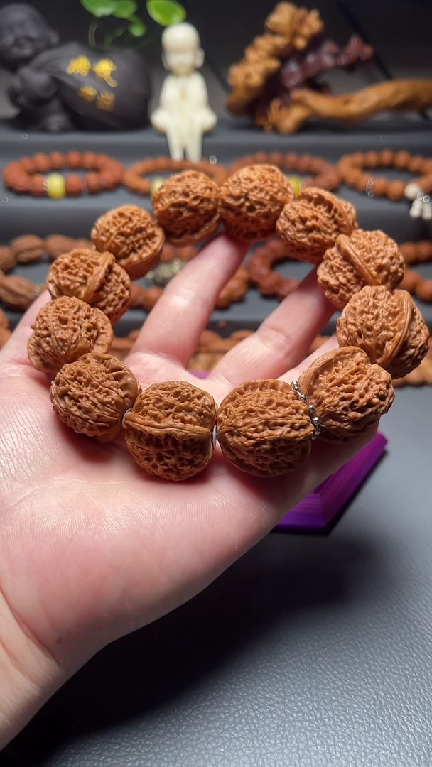 【闪购商品】文玩核桃桃核吊坠核桃桃核手串桃核手串