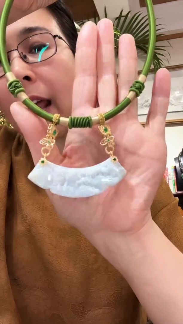 【闪购商品】翡翠颈饰未镶嵌国风