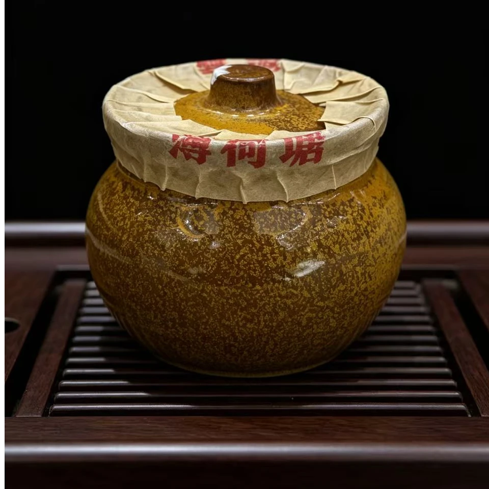 薄荷糖罐龙珠生茶100克/罐