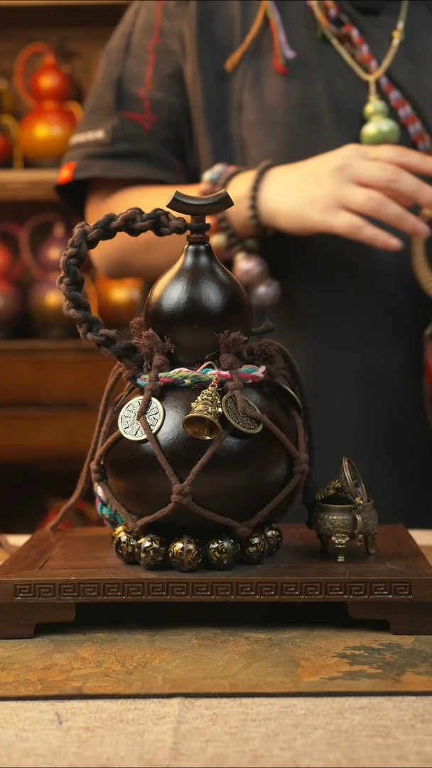 217大漆一物一拍记葫堂出品【不带手串】