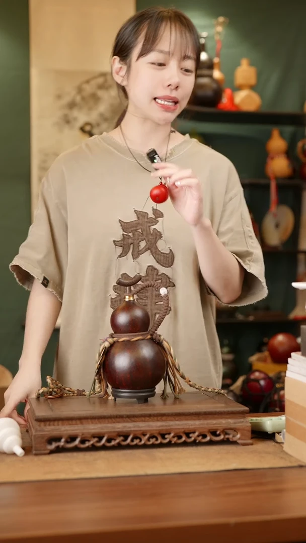 307号精品天然大漆酒葫芦一物一拍~