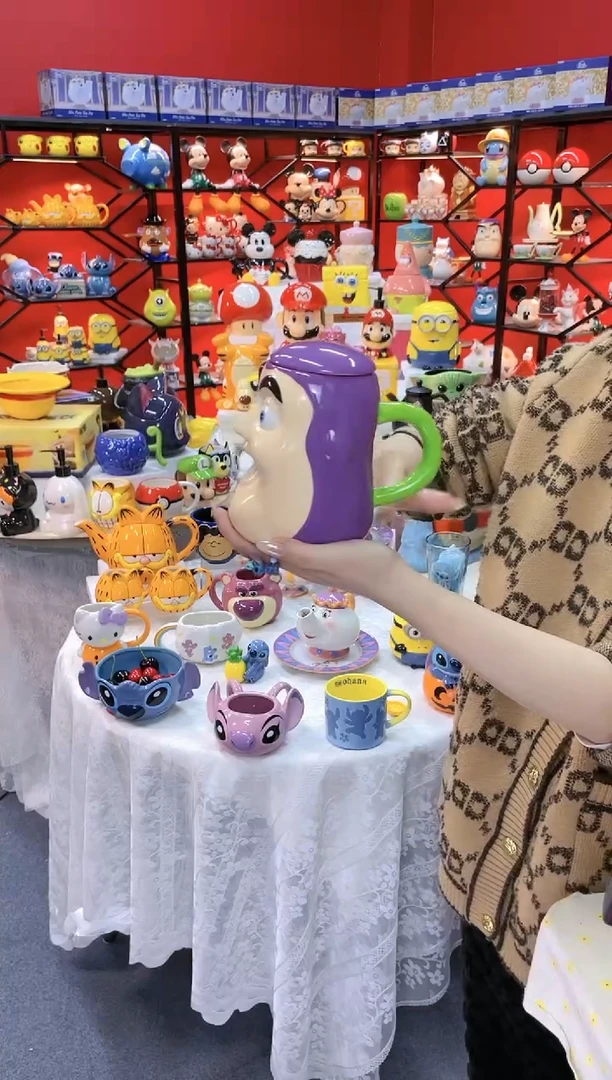 【闪购商品】1@@家用水杯陶瓷杯子