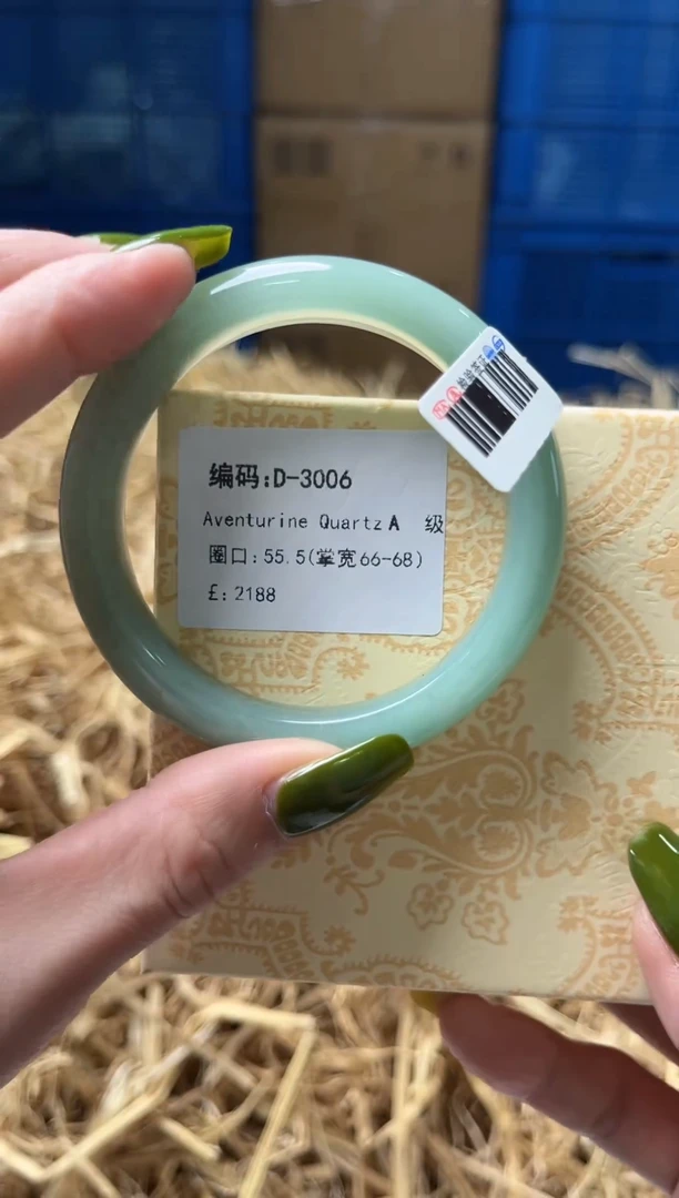 未镶嵌手镯石英质玉D3006