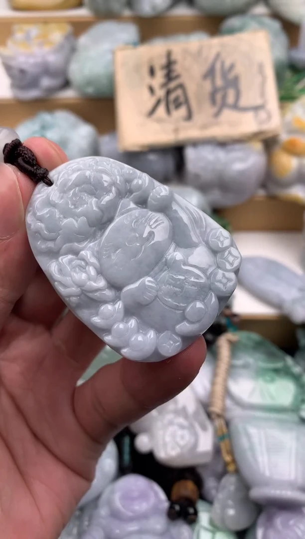 吊坠(不含链)未镶嵌翡翠1