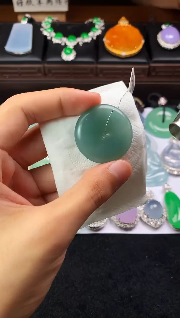 未镶嵌定制翡翠S毛货不退不换