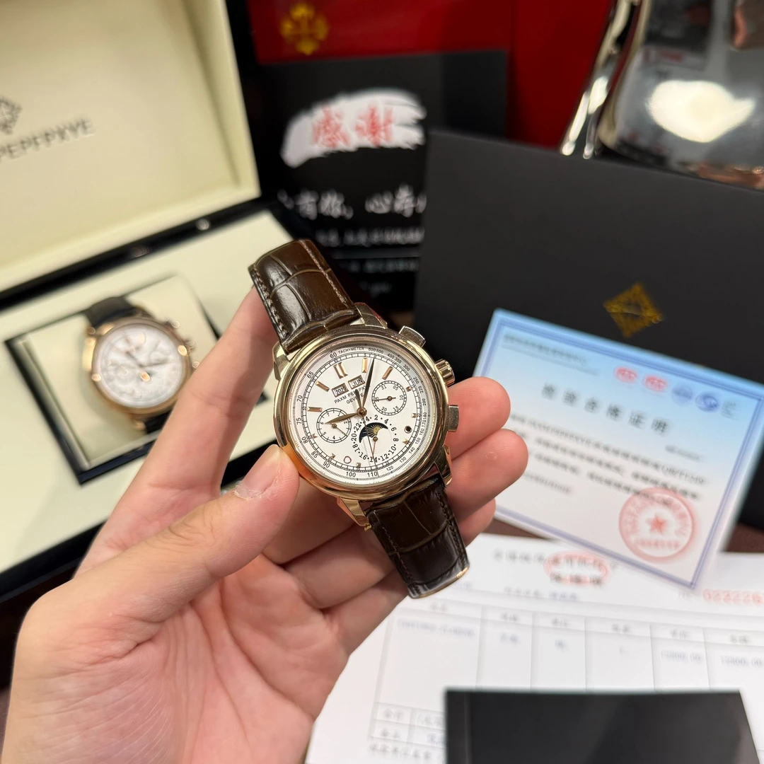 【专柜原装正品直发】5270R-001 超级复杂功能时计 万年历机械表