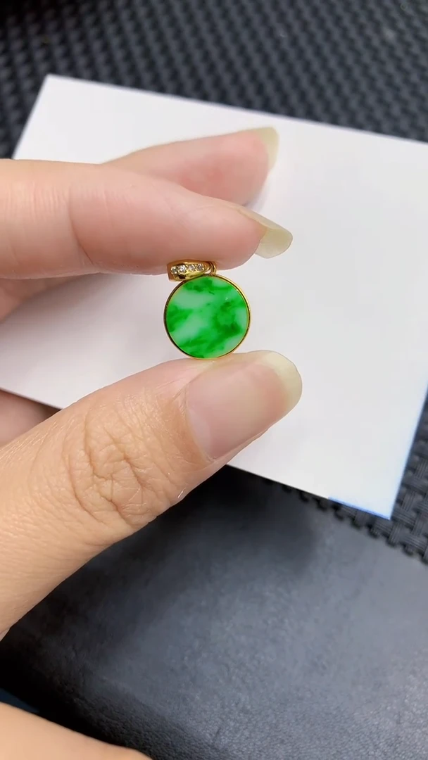 【闪购商品】翡翠颈饰银S925镶嵌            8