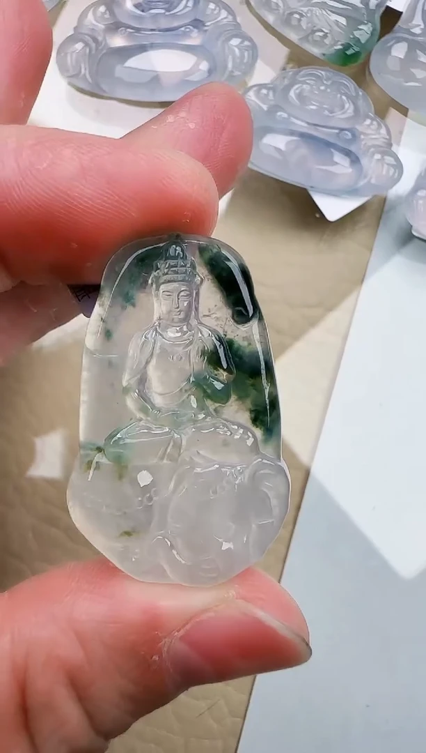 颈饰未镶嵌翡翠缅甸翡翠a货