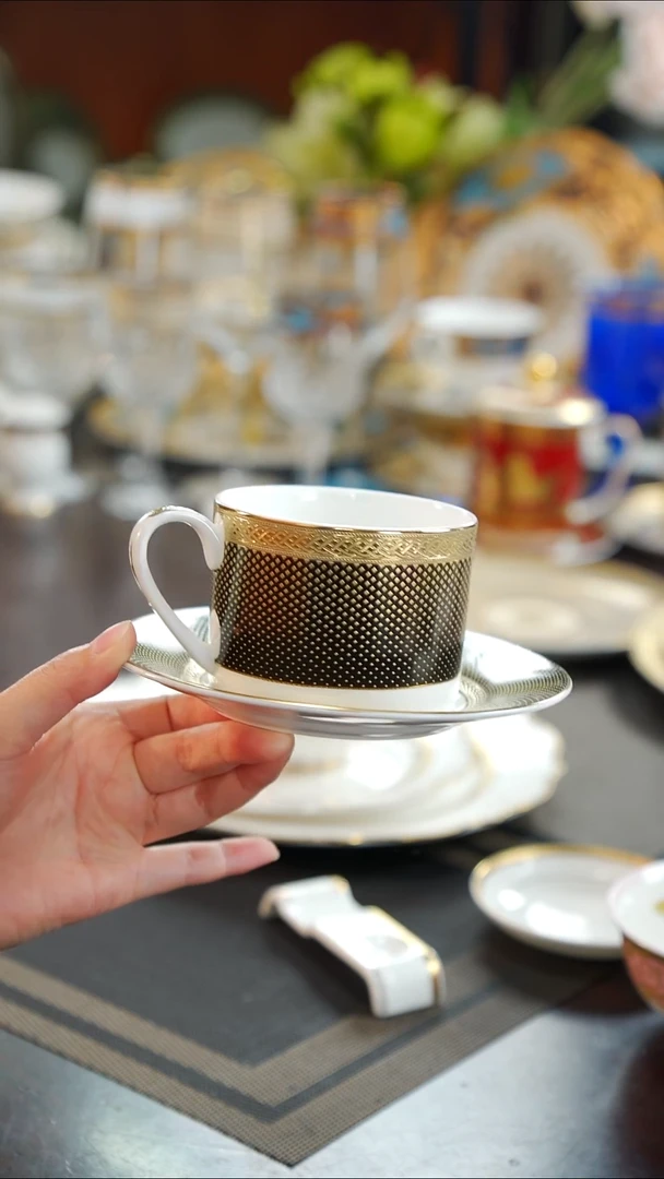 瓷片240CC一杯一碟  客户标