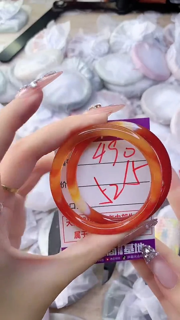手镯玛瑙/玉髓未镶嵌490