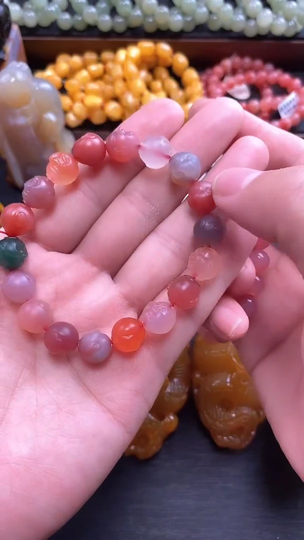 【闪购商品】玛瑙/玉髓手串未镶嵌1