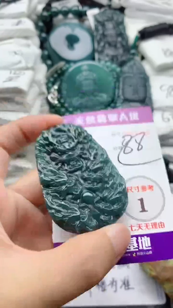翡翠未镶嵌颈饰888888888